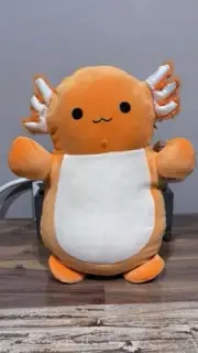 NICO Orange Axolotl Squishmallow Hugmee 14” BNWT