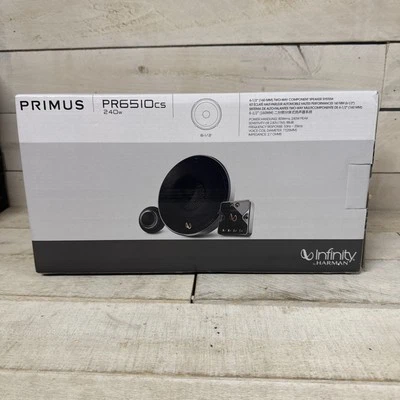 Infinity By Harman 6.5 Primus pr6510cs. 240watt Speakers Fast Shipping