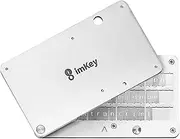imKey Crypto Seed Storage, Compatible with All BIP39 Hardware/Cold Wallet, Cold Storage Backup, Ledger, Trezor, KeepKey, Supports 12/18/24 Words (HeirBOX S1 (Seed Phrase Storage Box))