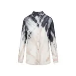 [Gabriela Hearst] Gabriela Hearst-Beige Camel Cashmere Ferrara Shirt-Donna 40 IT