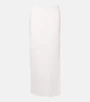 [Khaite] Khaite Lilth crêpe jersey pencil skirt AU 12 white