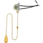 Light Wire Switch Ceiling Pull Chain Lamp Replacement Silent Cord