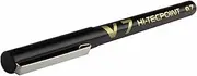 Pilot V7 Hi-Tecpoint Rollerball Pen, 0.7 mm Tip - Black