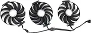 Rakstore CF1010U12S 95mm Graphics Card Cooling Fan Replacement for ASUS ROG Strix RTX 3060 Ti 3070 3070 Ti 3080 3080 Ti 3090 RX 6800 6700 XT Quiet Cooler Fan (1 Set)