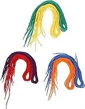 60 Pcs Versatile Shoelaces Rope Laces Bead Threading Laces for DIY Crafting