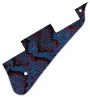 Pickguard Pick Guard Compatible with Gibson Les Paul Guitar Snakeskin BL