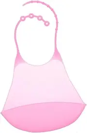Anneome Elderly Bib Silicone Adult Meal Bib Catcher Spill Protector for Nursing Home