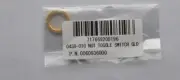 Genuine Gretsch Guitar & Bass Gold Toggle Switch Nut 0060936000