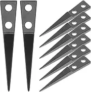 OSALADI 4 Pairs Heat Resistant Non Conductive Ceramic Tweezers with Straight Tips for Mechanical Repair Precision Gripping Tools for Electronics Craft Soldering and Laboratory Use Black
