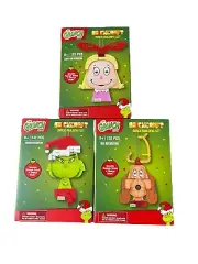 The Grinch, Max, Cindy Lou Brickcraft Brick Building Sets-Lego Compatible-3 SETS