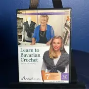 Learn To Bavarian Crochet Two DVD Instructional Set by Annie’s Crafts