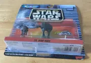 Galoob Micro Machines Star Wars Figure Imperial Probot, AT-AT & Snowspeeder NEW