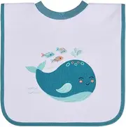 Big Softies 3 Pack Popover Bibs - Whale