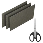 3pcs Waveguide Cover 6"x4"x0.03" Mica Sheet High Temp Microwave Oven Part