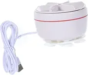 Tofficu Mini Ultrasonic Portable Washing Machine Compact Travel Washer for Socks Underwear Pet Clothes for Camping Apartments Business Trips Space Saving Design