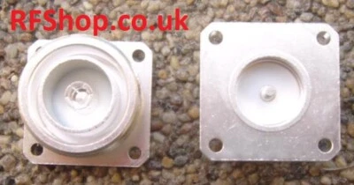 Coaxial Connector, 7/16, Jack, DIN, 4-Flange