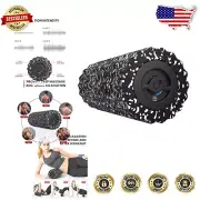Rechargeable Vibrating Foam Roller - Foot and Neck Massager for Deep Relief