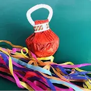 Hand Throw Streamer, Safe Wide Spray Confetti Cracker Broad Application Pretty Color 30 Stripes for Home (#4)