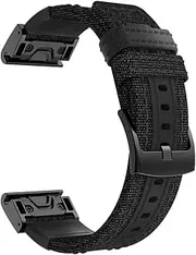 [RAYESS] 26 22mm Sport Nylon Smart Watchband Strap For Garmin Fenix 7 7X 6X 6 Pro 5X 5 Plus Quick Release Bands For Coros VERTIX /VERTIX2