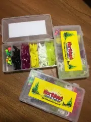 Northland Fishing Tackle Plastic Jig Twister Tail 60pc Kit