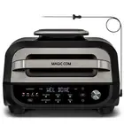 Indoor Grill and Air Fryer, 7-in-1 Electric Grill with Steak, Roast, Air Cris...