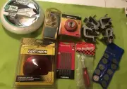 Mixed Random Junk Drawer Lot Hardware Auto Accessories Estate Lot #18