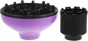 EXQUIMEUBLE Universal Hair Diffuser Cover Curling Hair Dryer Attachment Nozzle for Volumizing Fast Drying Heat Resistant Tangle- Design