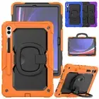 For Samsung Galaxy Tab S10+ S9 FE Plus Tablet Kids Case Shockproof Stand Cover
