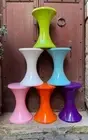✨ Modern Plastic Tam Tam Stool ✨ Funky Seat or Table - Multiple Colours
