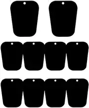 [Cyancld] Pack of 10 Boot Stretchers, Plastic Boot Shaper Inserts, Moulding Inserts, Black Boot Support, Boot Holder and Stand for Women and Men, 12 Inches, black, 12.6 in