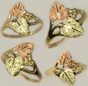 Ring South Dakota Black Hills 12kt Red Green Gold: Biblical Yemeni Himyarites