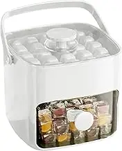 Ice Freezer Tray - Chilling Cube Making Mold with Lid - Portable Easy Release Ice Maker Tool for Daily Life Picnic Party Kitchen Gathering