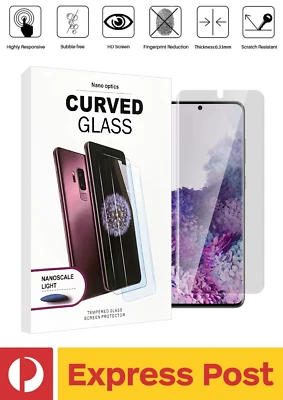 Samsung Galaxy S20+ Plus UV Privacy Nano Optics Tempered Glass Screen Protector