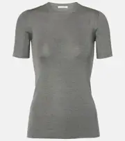 [The Row] The Row Jannat silk top AU 8 grey