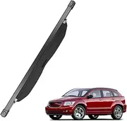 Cargo Cover Black Privacy Screen Retractable Trunk Tonneau Cover Luggage Shield Shade Cargo Cover for Dodge Caliber 2007-2012