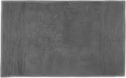 Bambury Elvire Bath Mat, Pewter, 48x78 cm