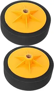 iplusmile 2Pcs Drill Polishing Pad Sponge Wheel for Car Detailing Buffing and Waxing Polisher Attachment Versatile and Durable for Gloss Restoration and Luster Finish