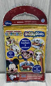 Disney Mickey Mouse & Friends Shrinky Dinks Keychain Kit~Ages 4+, New In Package