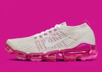 在飛比找Yahoo!奇摩拍賣優惠-Nike Air VaporMax 2019 白 桃紅 編織