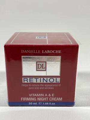 Danielle Laroche DL Retinol Enriched Vitamins A E Night Cream 1.69 fl oz NEW