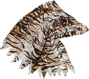 NOLITOY Unisex Festival Leopard Skirt for Halloween Parties Lightweight Breathable Versatile Jungle Theme Costume for Retro Celebrations and Cosplay