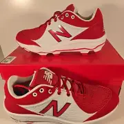 New Balance Fresh Foam L3000R5 Cleats Red White Men’s Baseball Softball Size 14