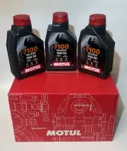 12 L Motorcycle Engine Oil Motul 7100 15w50 4T 100% Synthetic Jaso MA2 - Bee Sp