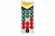 NRL Pool Snooker Billiards 16 Ball Full Set - South Sydney Rabbitohs