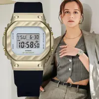 在飛比找Yahoo奇摩購物中心優惠-CASIO 卡西歐 G-SHOCK WOMEN 金屬錶殼 霧