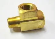 1pc Brass Pipe Street Tee Fitting 1/8" NPT Fuel Boat MettleAir 107-A
