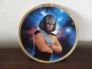Star Trek The Next Generation LIEUTENANT WORF Plate Hamilton Collection