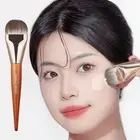 Professional Tongue Shape Liquid Foundation Brush Makeup Tool