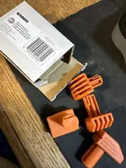 Worx WA0091 4pc Clamp Dog Set NEW