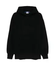 Long-sleeved pullover L,M BLACK